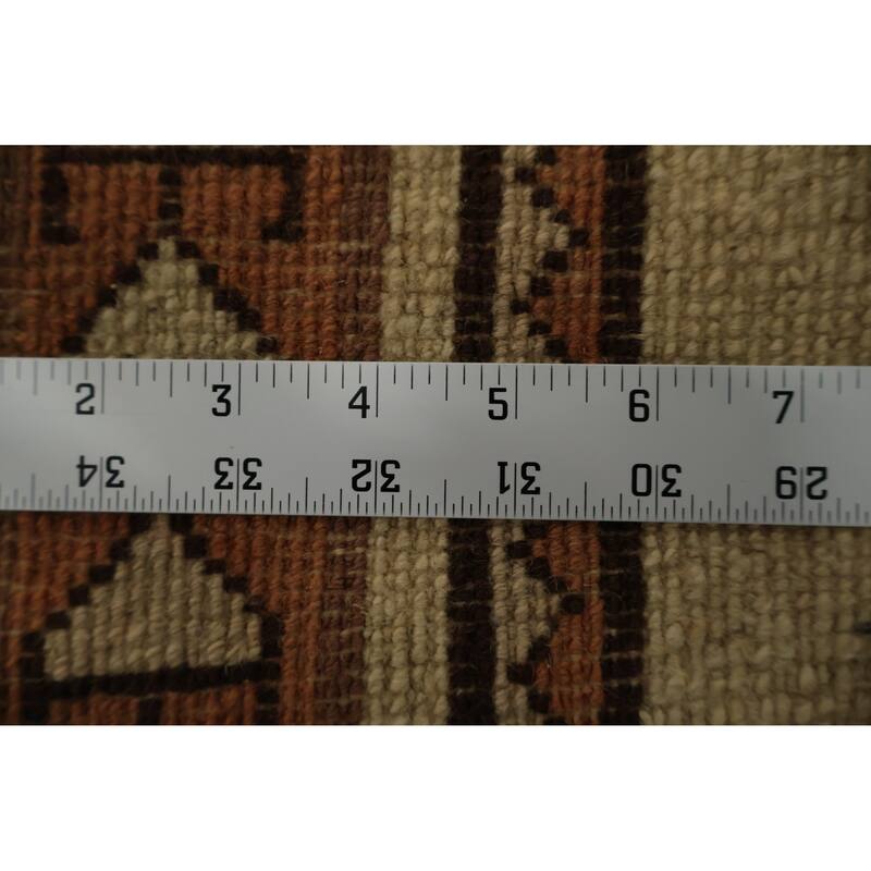 Hand Knotted Oriental 100% Wool Carpet Tribal Medallion Yellow & Gold Gabbeh Area Rug - 5' 5'' X 3' 4''