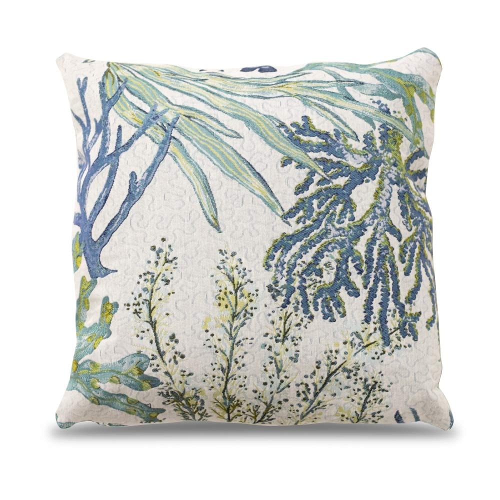 coral throws and pillows