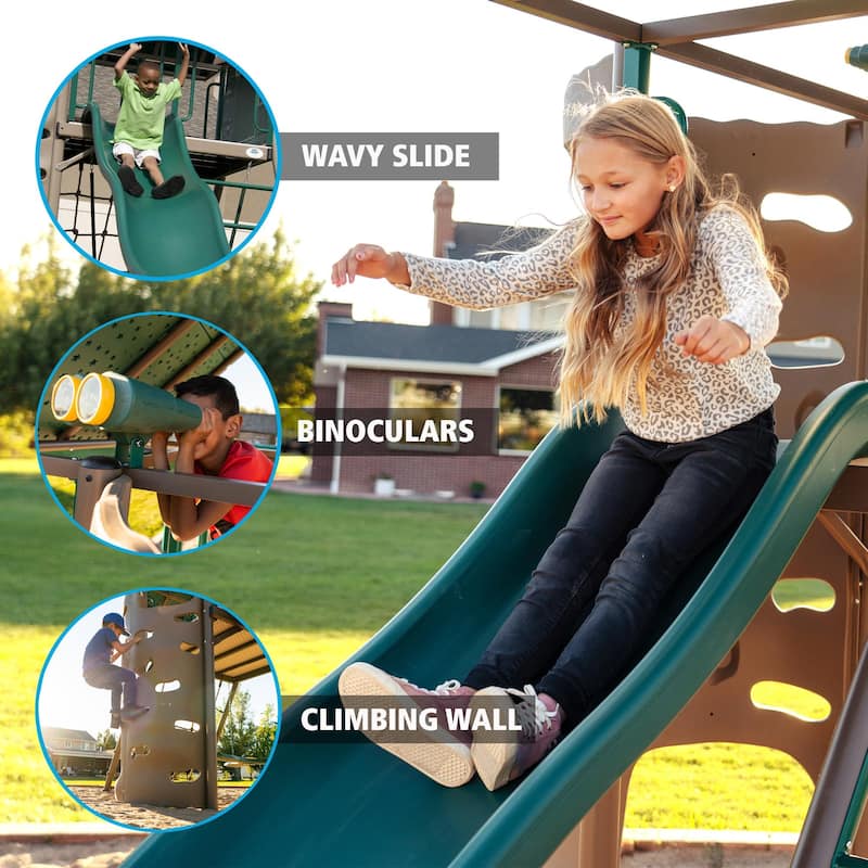 Lifetime Big Stuff Swing Set (Earthtone)