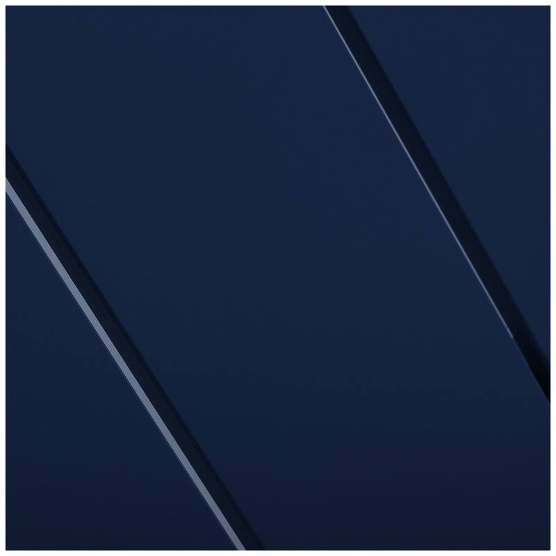 Frond and Form 59 Inch By 35.4 Inch Outdoor Steel Rectangular Dining Table