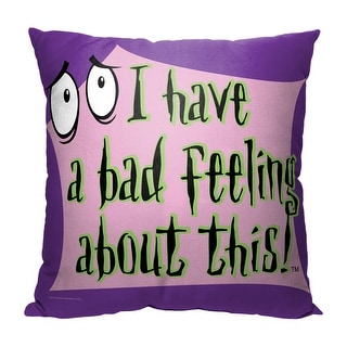 Cartoon Network Courage the Cowardly Dog, Bad Feeling About This Pillow ...