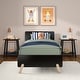 preview thumbnail 12 of 33, Mid-Century Modern Twin-Size Panel Bed