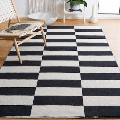 SAFAVIEH Handmade Montauk Emiko Geometric Cotton Rug