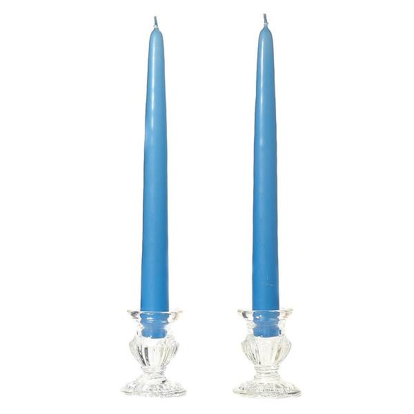 Pair of Taper Candles in Colonial Blue Pair of Taper Candles in Colonial Blue