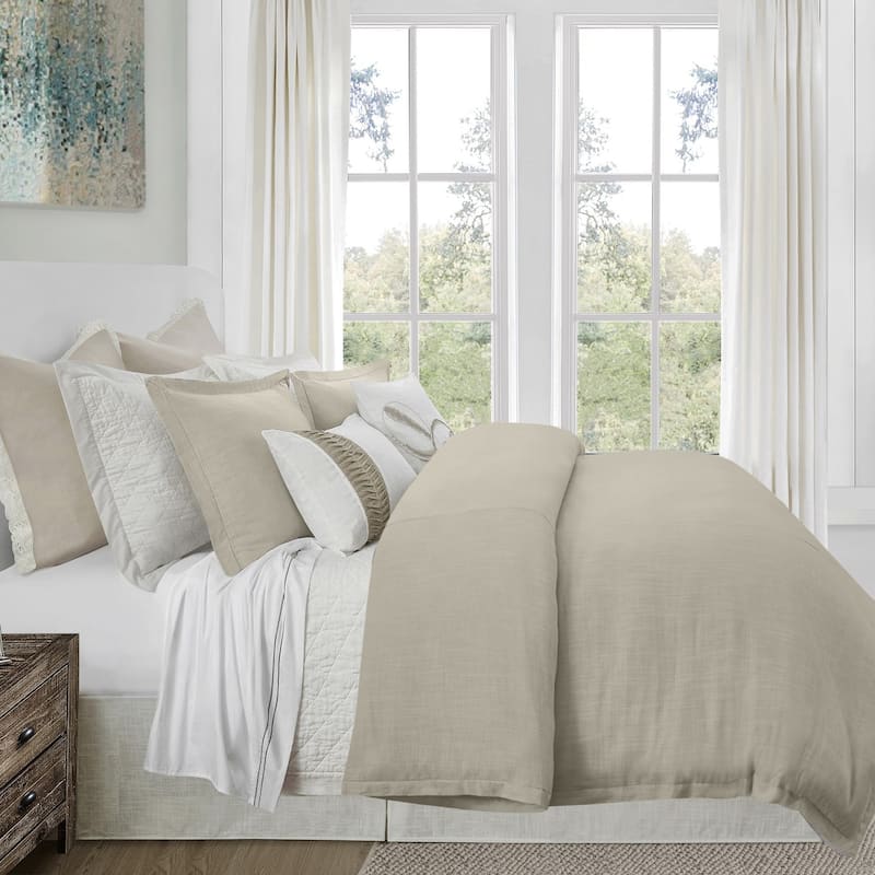 HiEnd Accents Hera Tailored Linen Bed Skirt Bed Bath & Beyond 35824266