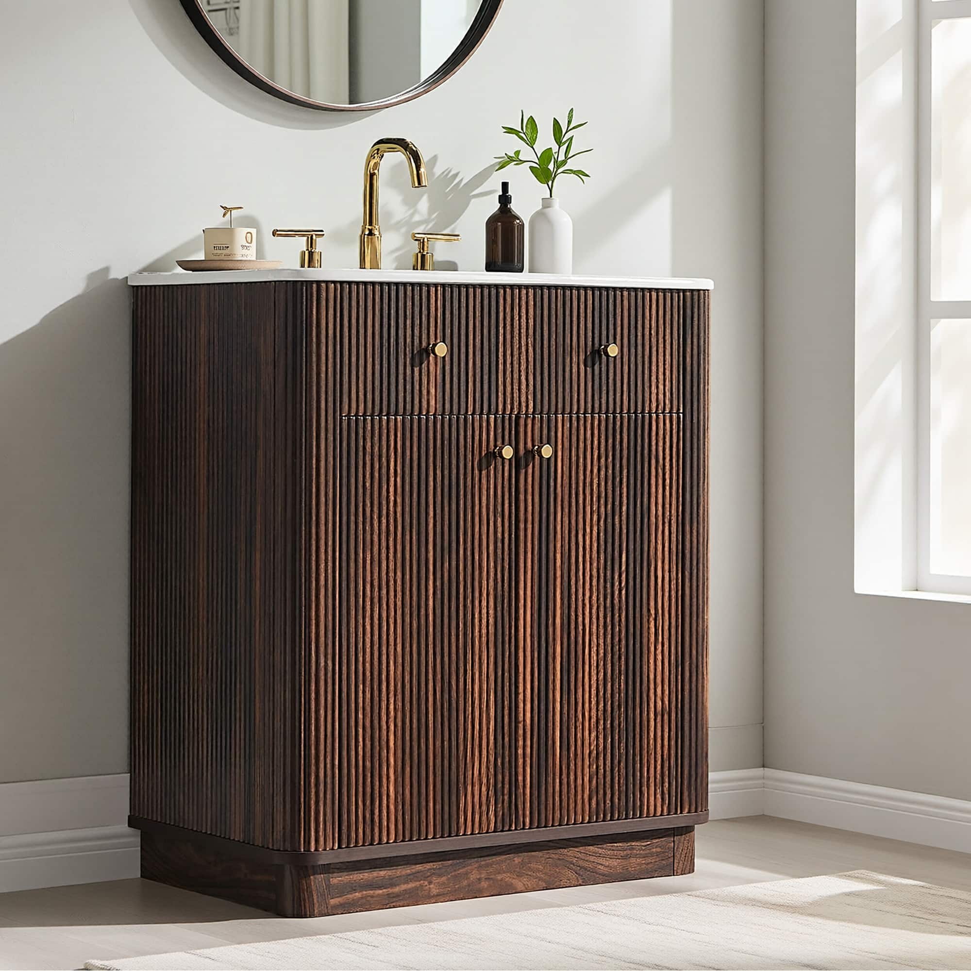 Option Dark Walnut