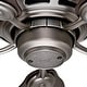 preview thumbnail 7 of 14, Hunter 42" Flush Mount Ceiling Fan with Pull Chains - Traditional - Low Profile!