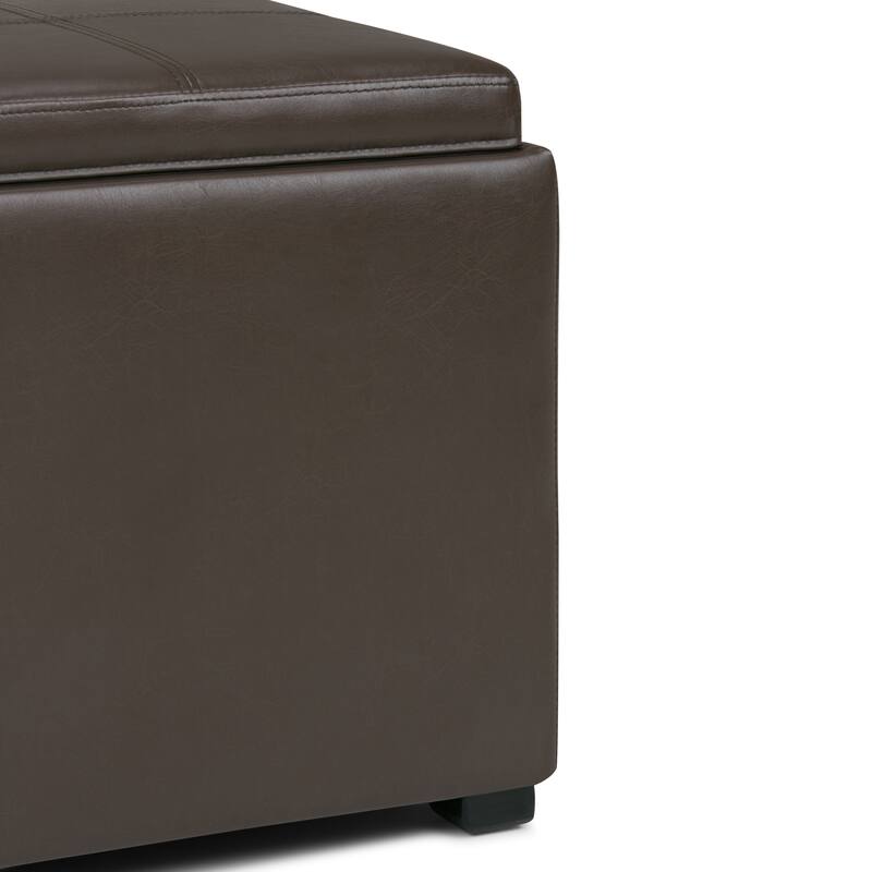 WYNDENHALL Franklin Upholstered 3-piece Ottoman Set