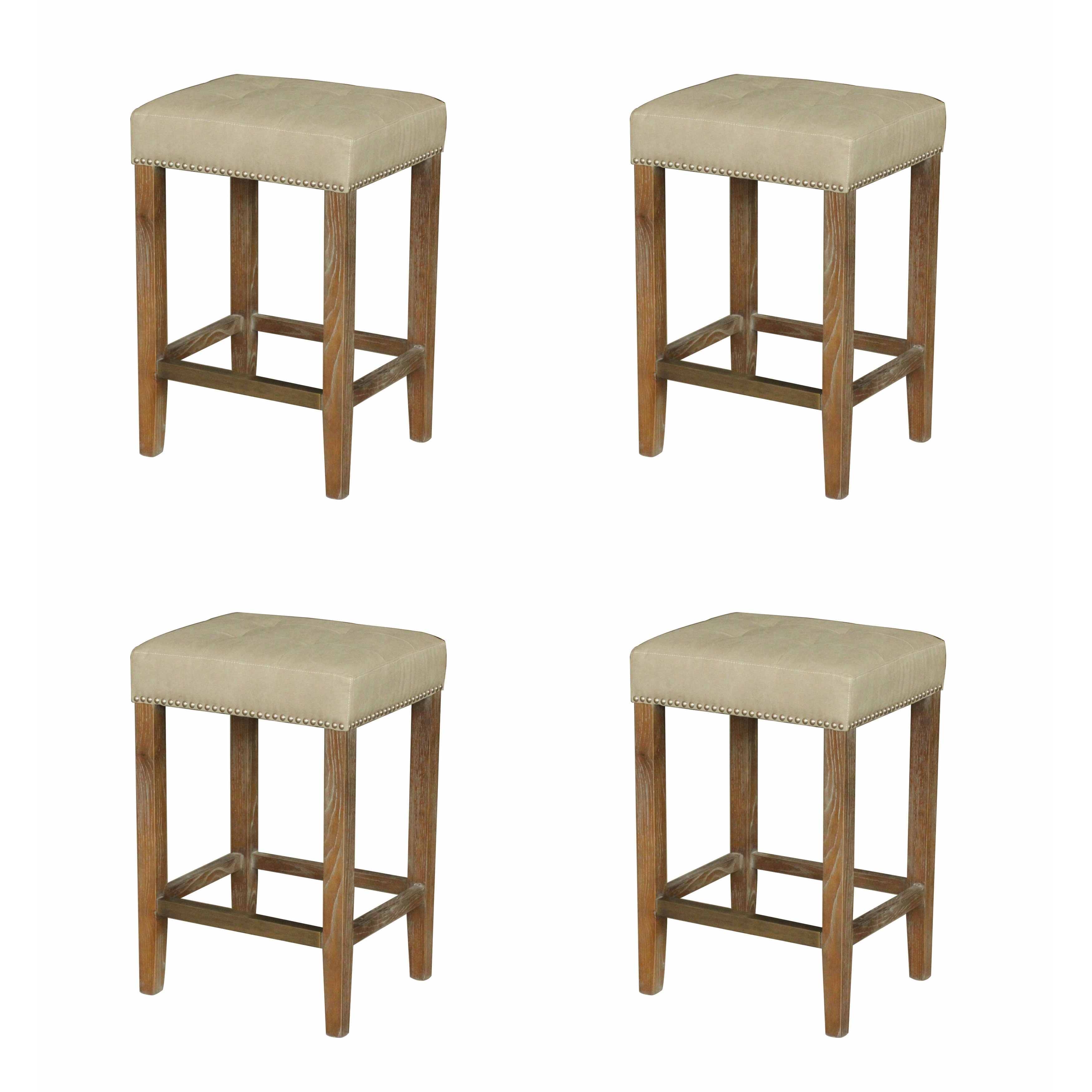 carbon loft woolley modern french style bar stool set of 4