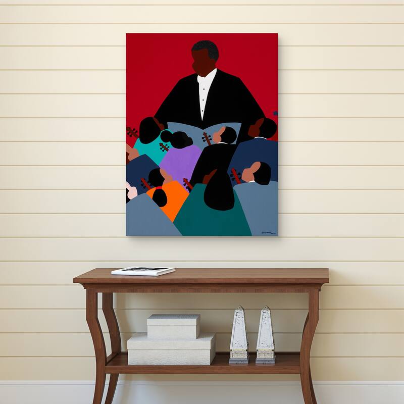 Maestro by Synthia SAINT JAMES Canvas Art Print