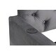 preview thumbnail 2 of 2, Twin Size Upholstered Daybed with Trundle and USB Charging Design, Velvet Upholstered Daybed Frame