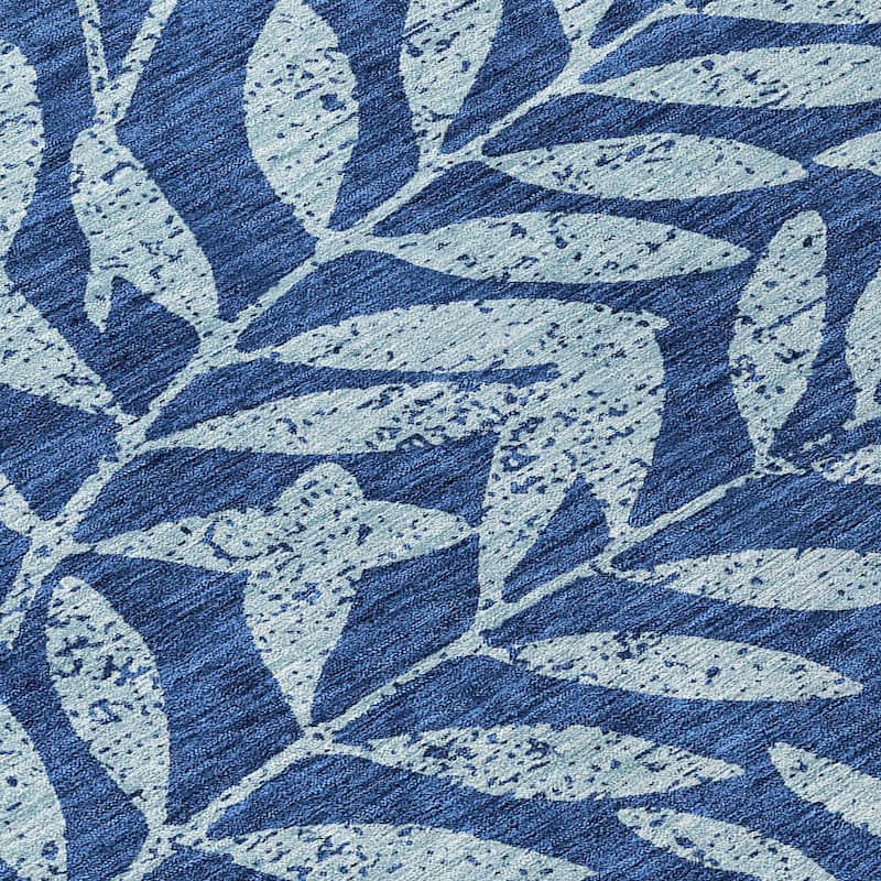 Machine Washable Indoor/ Outdoor Chantille Palm Rug