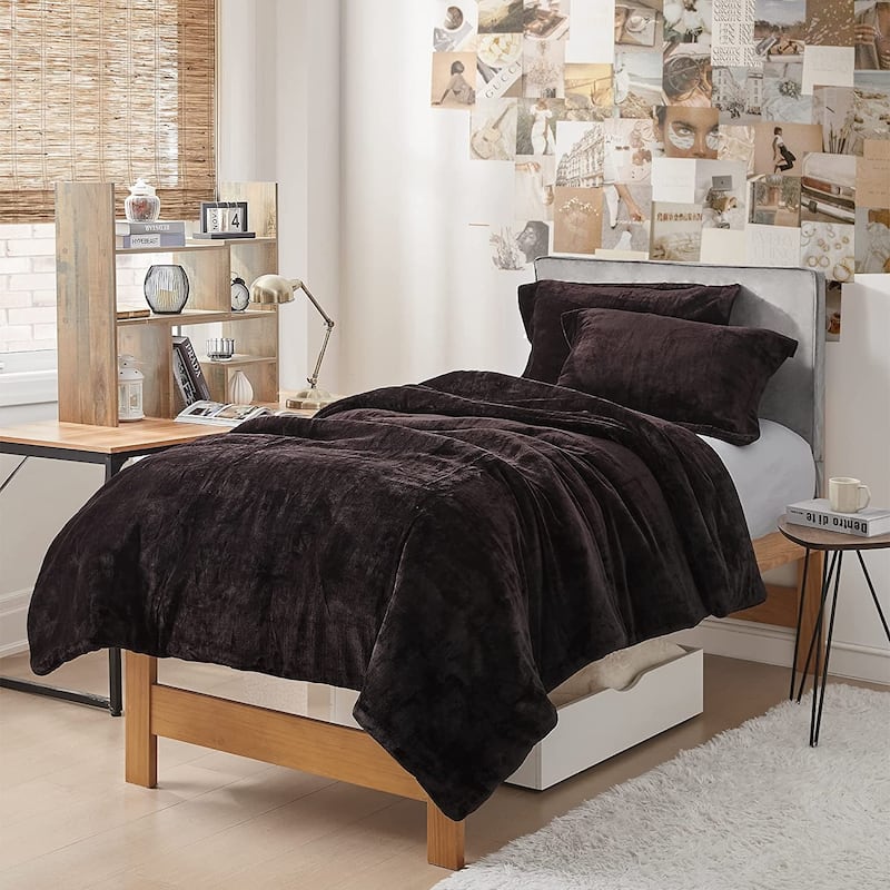 The Original Plush - Coma Inducer® Oversized Comforter Set - Dark Chocolate - Twin XL