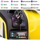 preview thumbnail 5 of 5, 12V Kids Electric 4-Wheeler ATV Quad Ride On Car with LED Light, Music, Horn, USB/TF/MP3 - 43.5" x 27.5'' x 30.5"