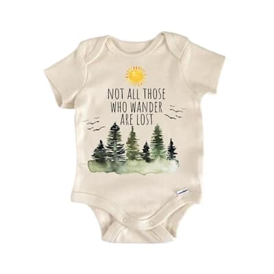 Adventure Woodland Travel - Baby Boy Girl Clothes Infant Bodysuit Funny Cute Newborn