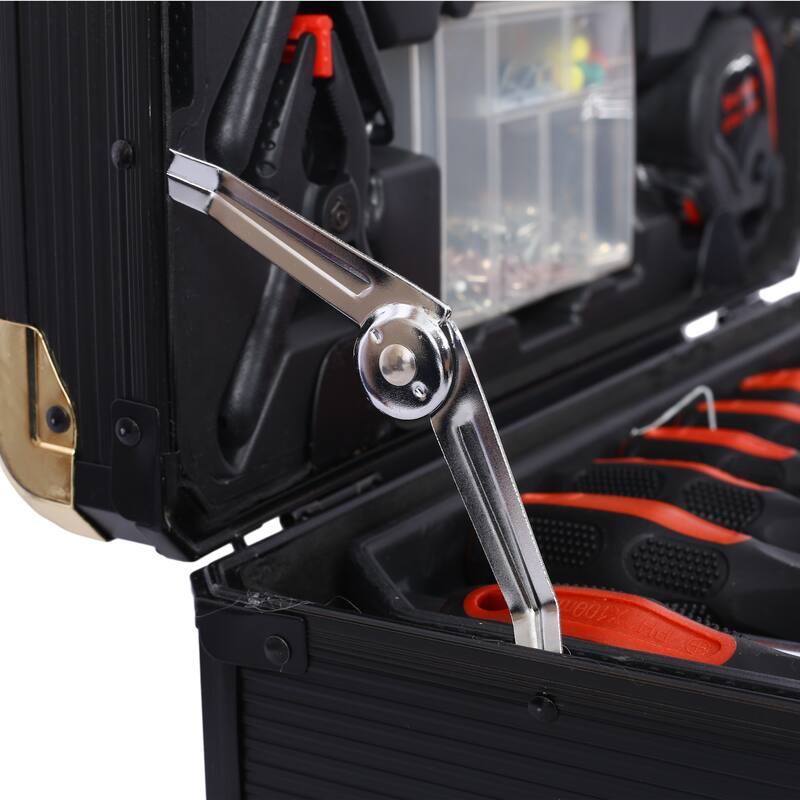 969pcs Home Repair Tool Set Kit for Men, Toolbox Storage Case with 4 Drawers, Household Tool Kit with Rolling Tool Box