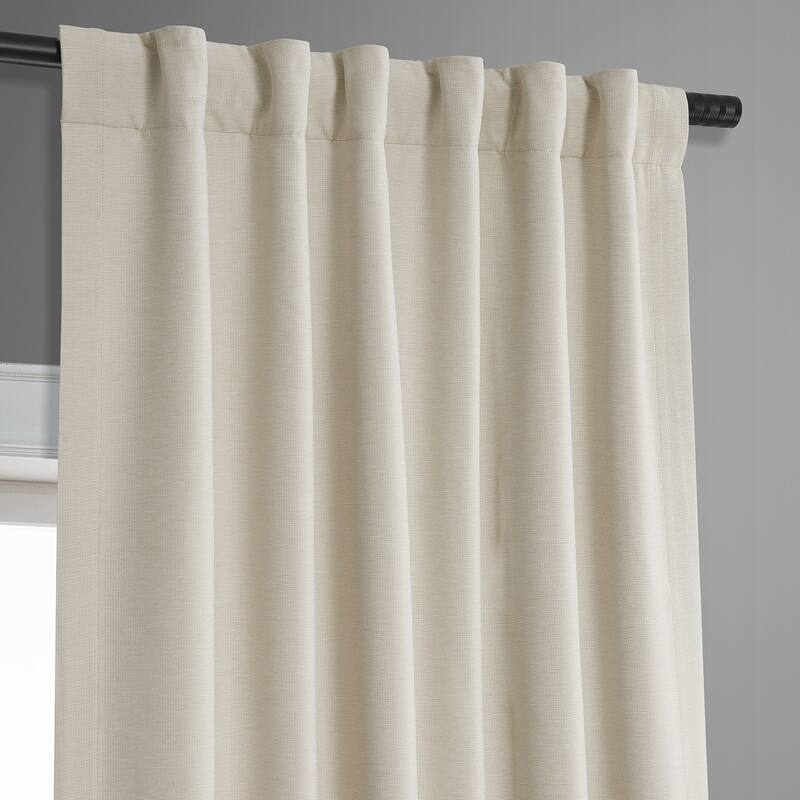 Exclusive Fabrics Bellino 63 In Room Darkening Curtain (1 Panel) - 50 x 63