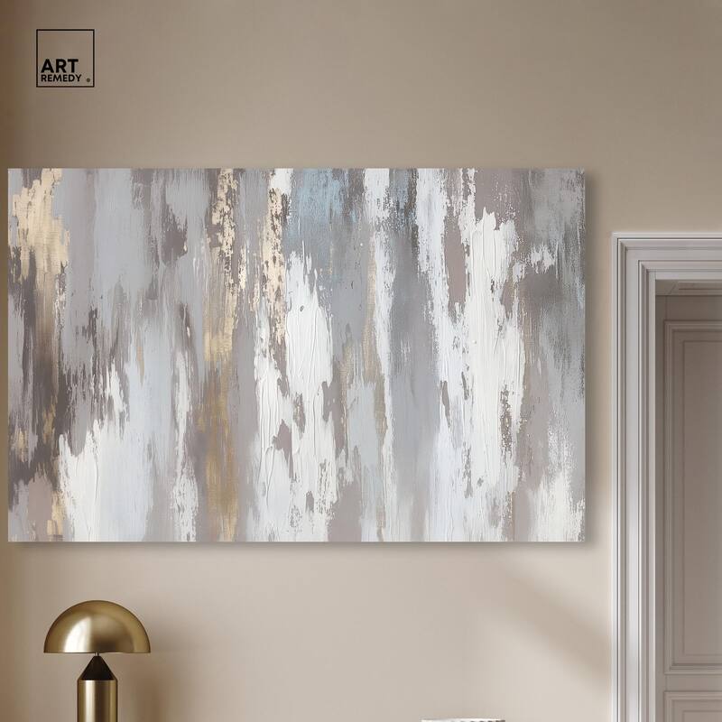 Flooding Gold I Canvas by Art Remedy, Gallery Wrapped