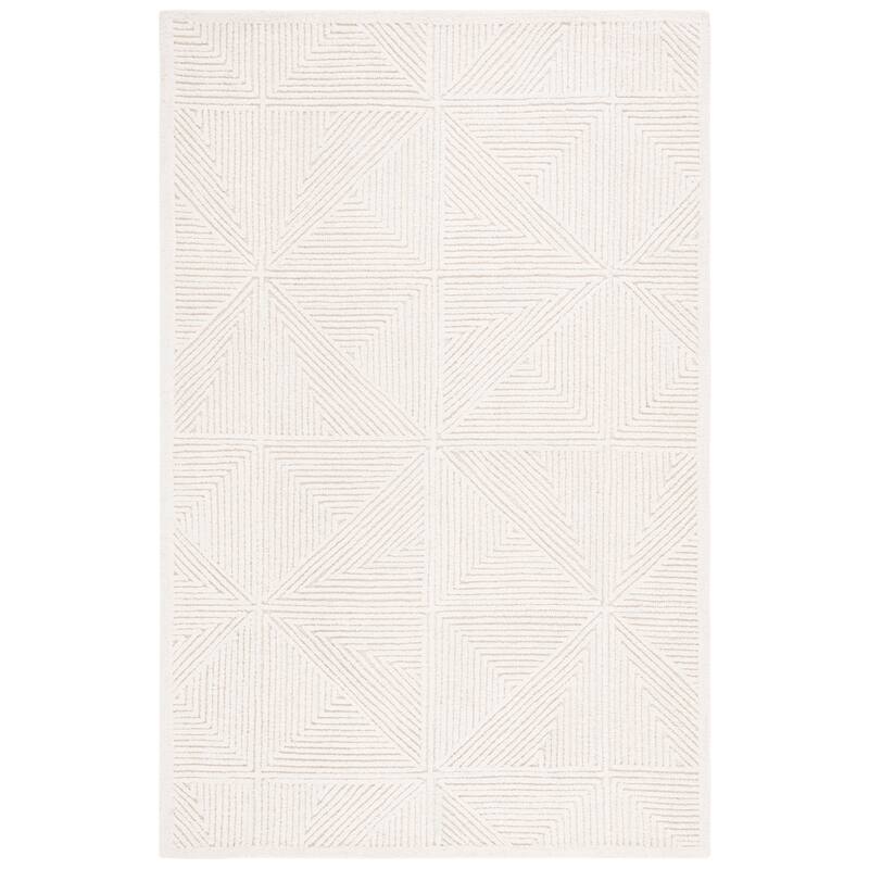 SAFAVIEH Handmade Textural Candida Contemporary Wool Rug