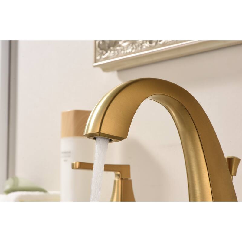 Ultra Faucets Lotto Collection 3-Hole Two-Handle Widespread Lavatory Faucet with Pop-Up Assembly