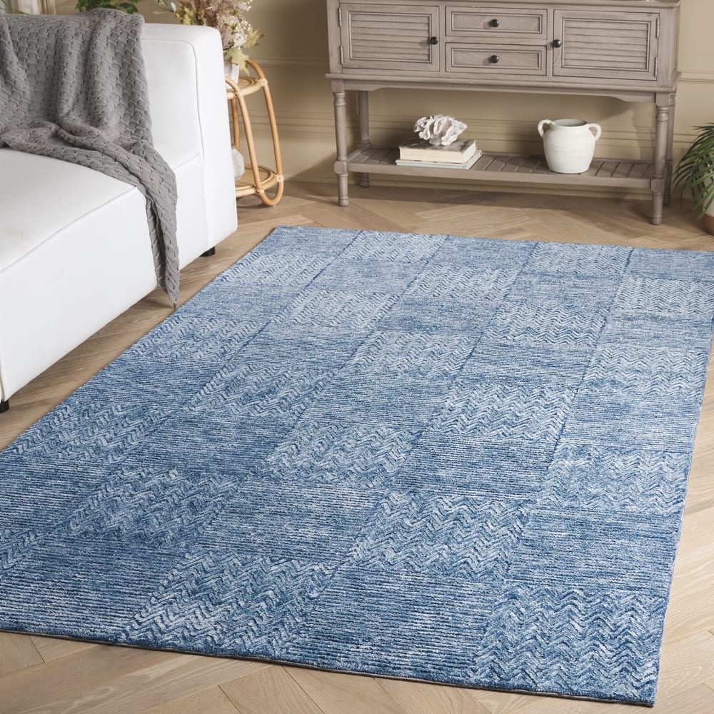 SAFAVIEH Handmade Soho Minori Wool & Viscose Rug