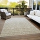 preview thumbnail 64 of 135, Machine Washable Indoor/ Outdoor Ombre Trellis Chantille Rug