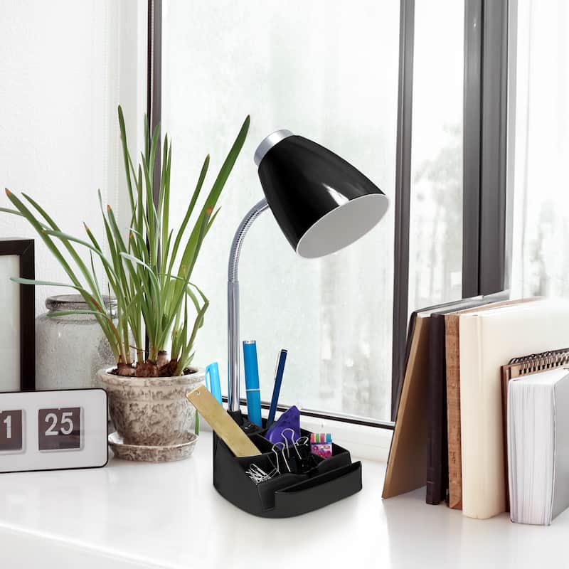 Creekwood Home 18.5" Flexible Gooseneck Organizer Desk Lamp - 18.5