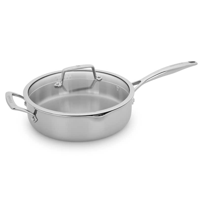 Henckels Legacy 4-qt Stainless Steel Saute Pan with Handle Helper & Lid - Stainless Steel - 4-qt