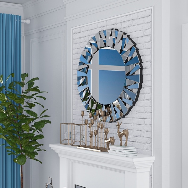 Glass mirrors store for walls