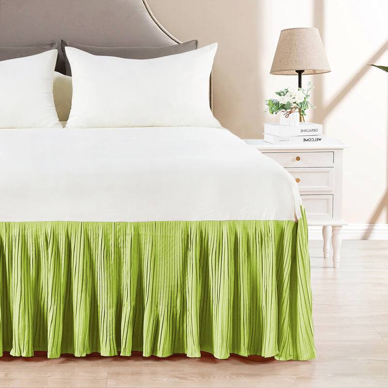Serenta Pleated Bedskirt 18" Drop