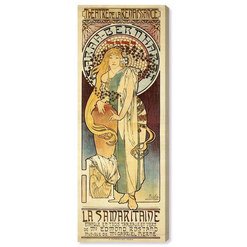 La Samaritaine Panoramic Canvas by Art Remedy, Gallery Wrapped - 20" x 54"