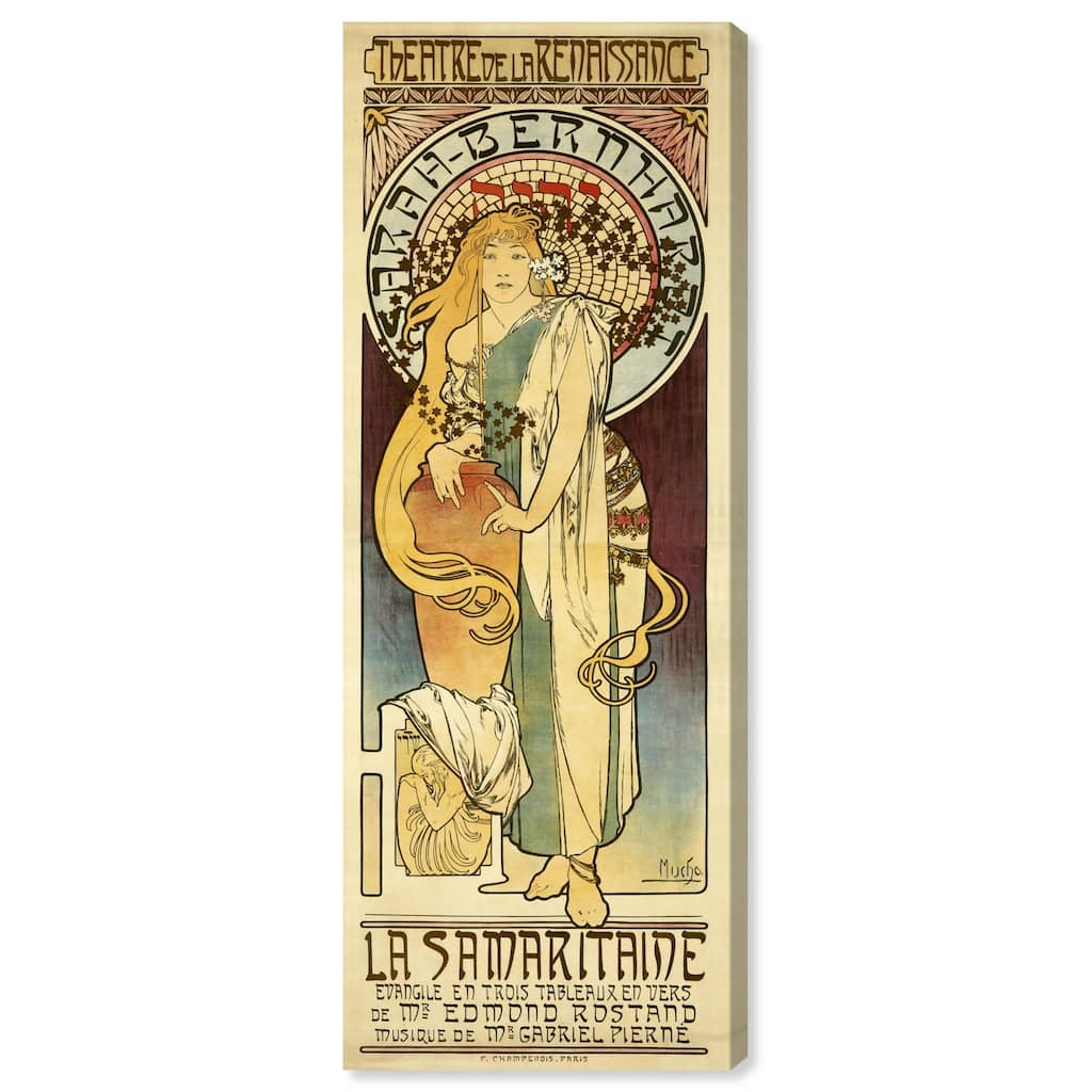 La Samaritaine Panoramic Canvas by Art Remedy, Gallery Wrapped