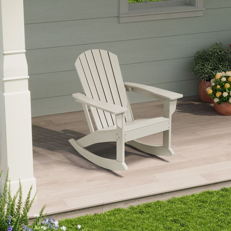 Laguna Hdpe All Weather Outdoor Patio Rocking Chair