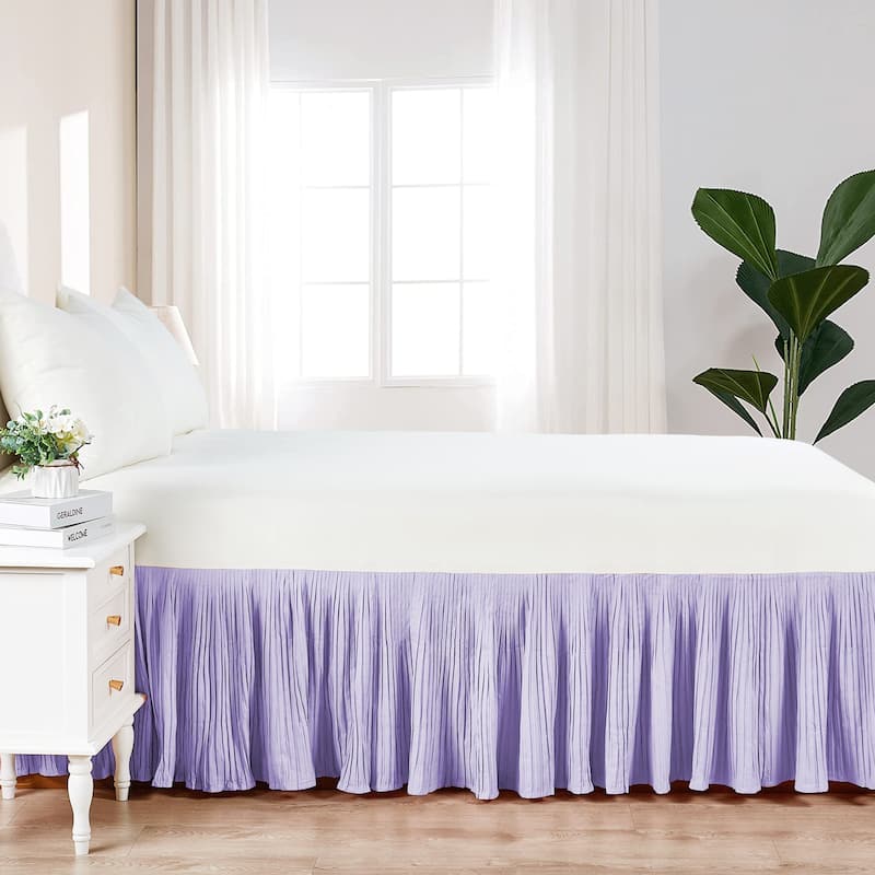 Home Soft Things Pleated Bed Skirt