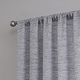 preview thumbnail 7 of 17, Nautica Caspian Light Filtering 54" x 84" Textured Rod Pocket Window Curtain Panel Pair