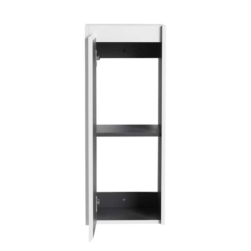 MEDUNJESS Bathroom Side Cabinet, Float Mounting Design