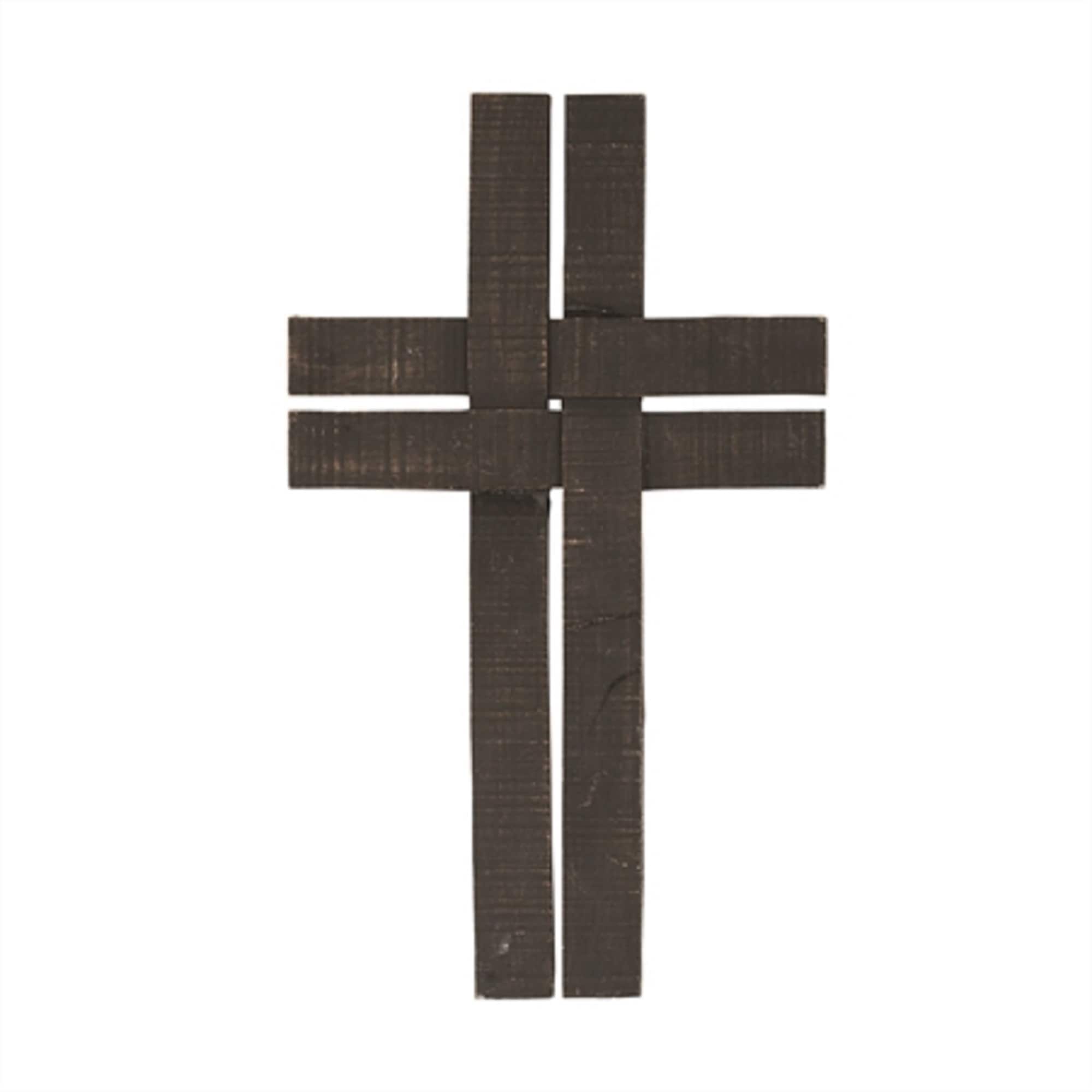 11 75 Night Black Cross Shaped Religious Wall Decor N A Cross Shaped Religious Wall Decor