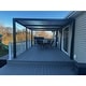 preview thumbnail 48 of 74, PURPLE LEAF Outdoor Louvered Pergola with Adjustable Metal Roof for Patio Pergola