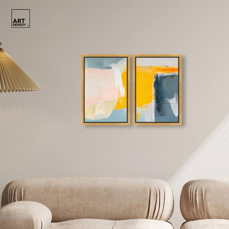 Skyward Radiance II Canvas Set of 2 by Art Remedy
