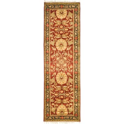 SAFAVIEH Couture Hand-knotted Ziegler Mahal Kristen Traditional Oriental Wool