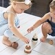 preview thumbnail 4 of 3, Wee Gallery Wooden Stacker - Cat
