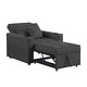 preview thumbnail 13 of 23, Quinn Chair with pullout Sleeper