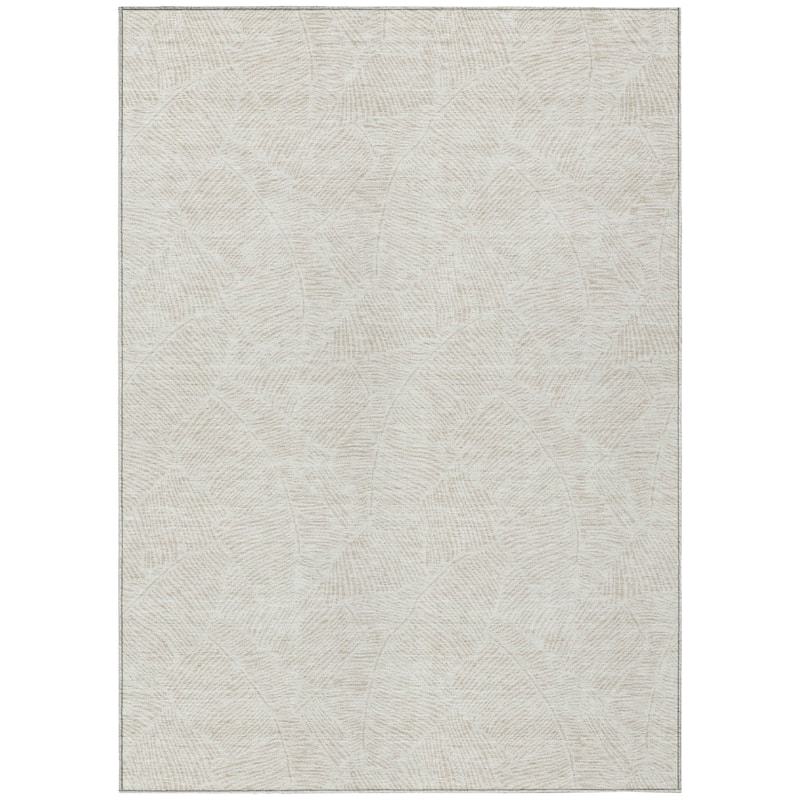 Machine Washable Indoor/ Outdoor Chantille Tropical Palm Rug