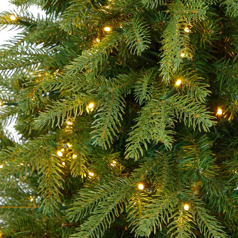 4.5' Artificial Christmas Tree with 250 LED Lights in Planter