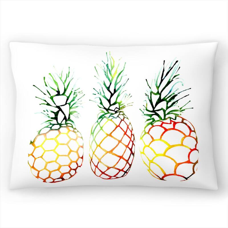 Retro Pineapples Decorative Throw Pillow Bed Bath & Beyond 31033723