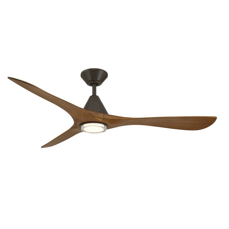 Carve Indoor or Outdoor 3-Blade 60in Smart Ceiling Fan