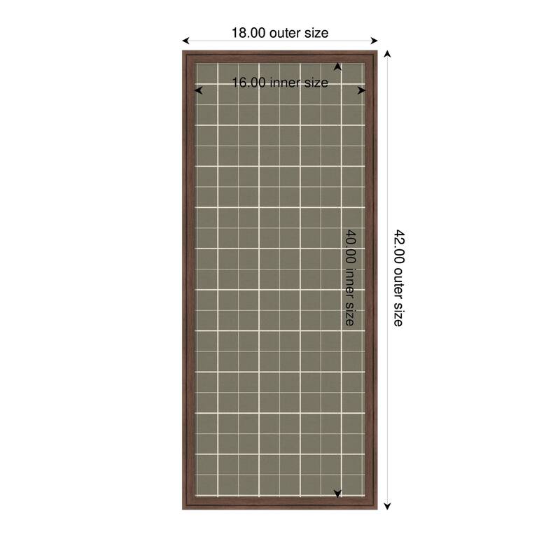 Kate and Laurel Framed Fabric Pinboard Sage Green Plaid Wall Organization