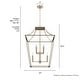 preview thumbnail 4 of 10, Hunter Laurel Ridge 23" 8-Light Lantern Pendant - Entry - Candle, Modern Farmhouse, Contemporary, Transitional