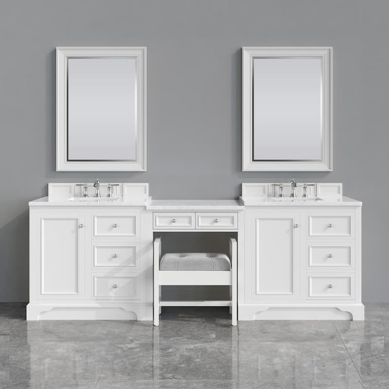 James Martin Vanities 825-V36GP-AB-EJP De Soto 102" Double Basin Birch