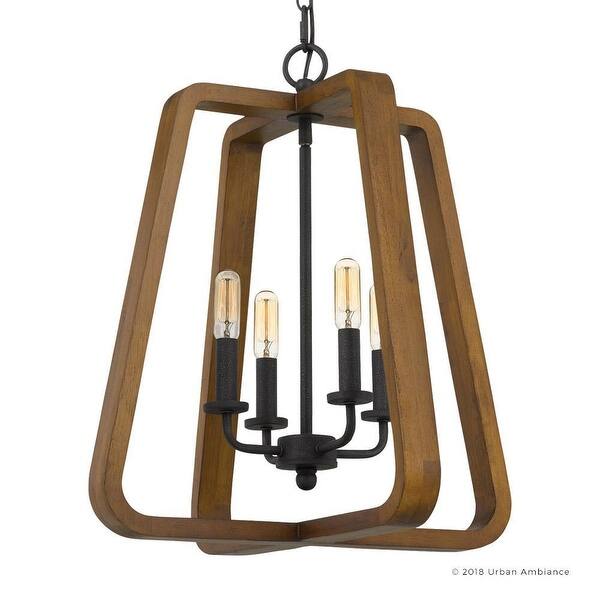 Shop Luxury Farmhouse Chandelier 20 5 H X 18 W With Minimalist